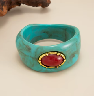 Bangle gemstone jewelry