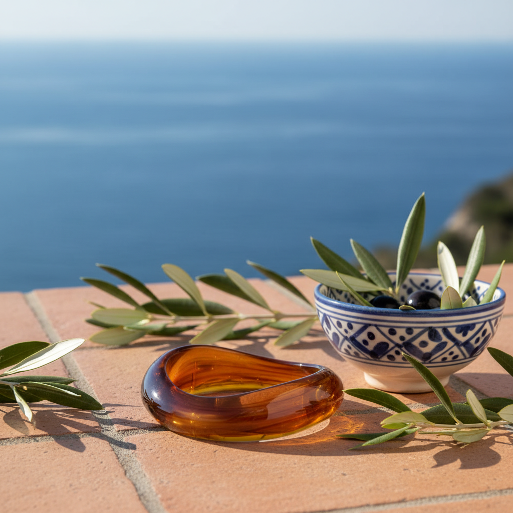 Chunky Acrylic Bangle - Chocolate