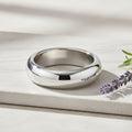 Classic Round Bangle Silver
