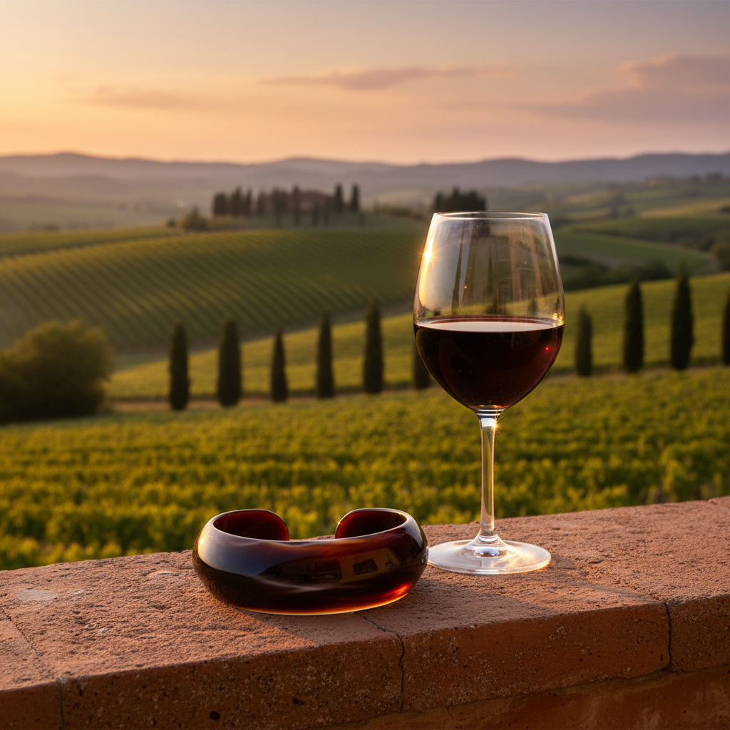 Acrylic Cuff Bracelet - Chocolate
